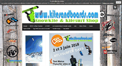 Desktop Screenshot of kitesandboards.com