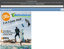 Tablet Screenshot of kitesandboards.com